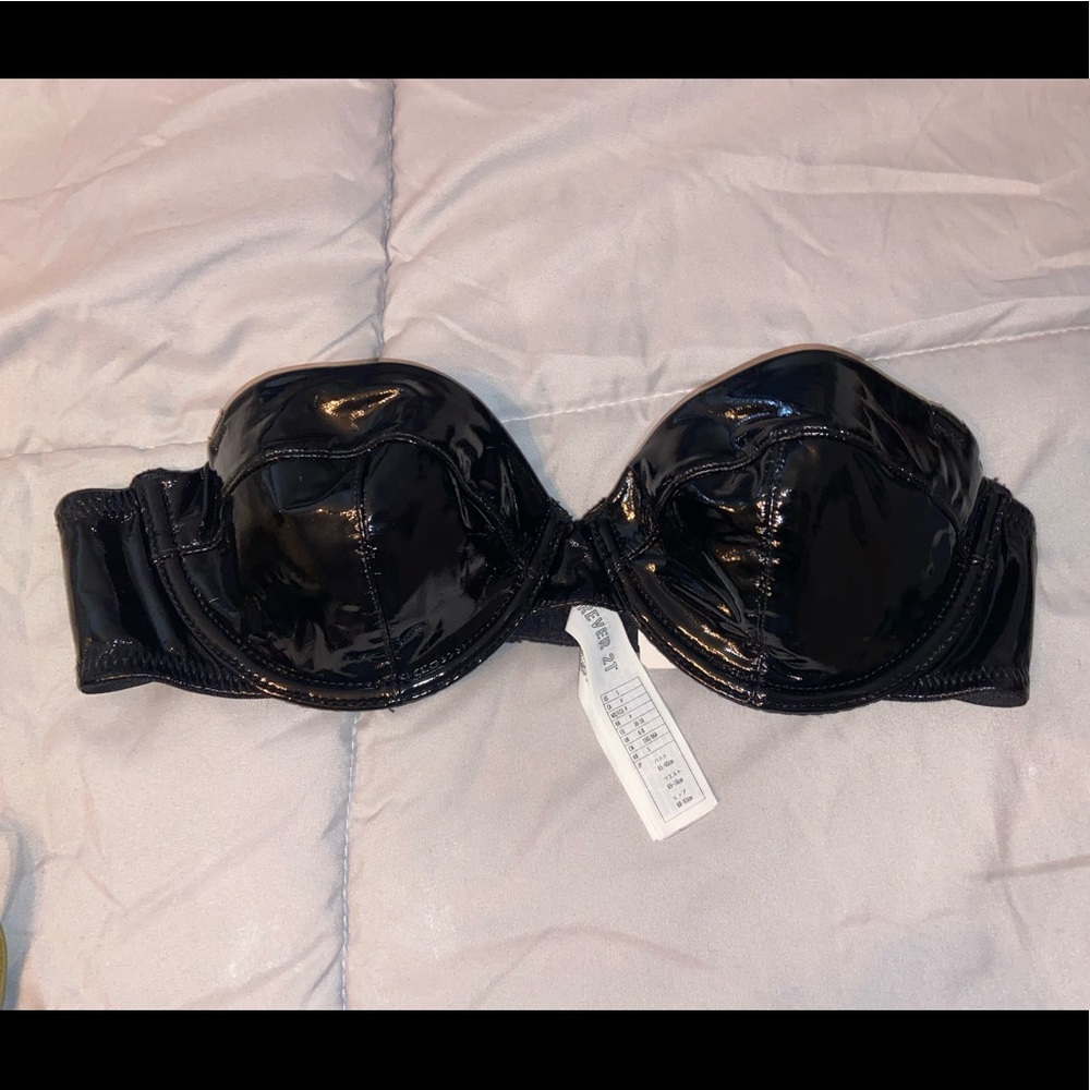 Leather Bralet F21